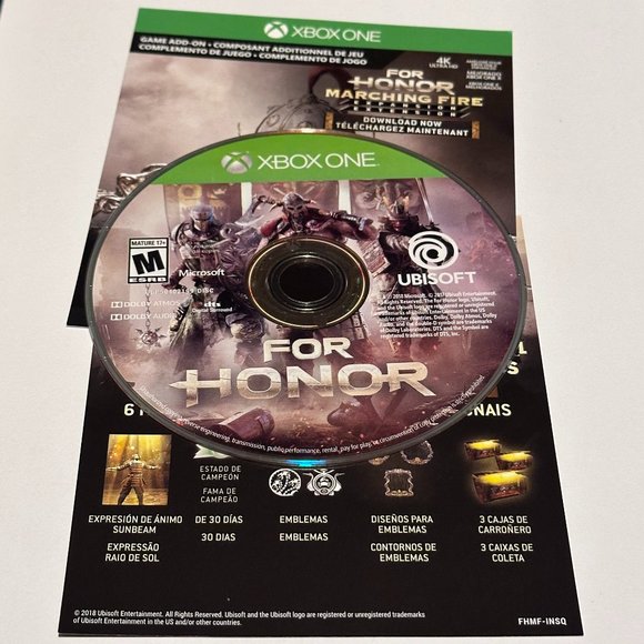 For Honro Marching Fire Expansion Xbox One Pack Loose Disc - Picture 1 of 2